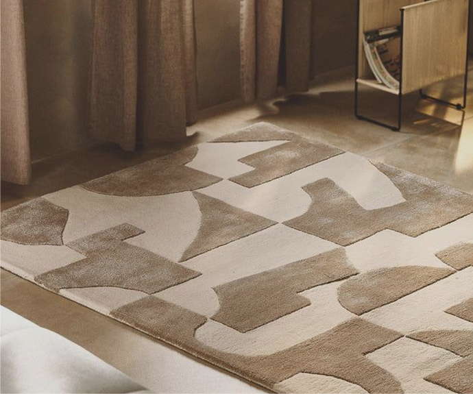 Fabric art and carpet