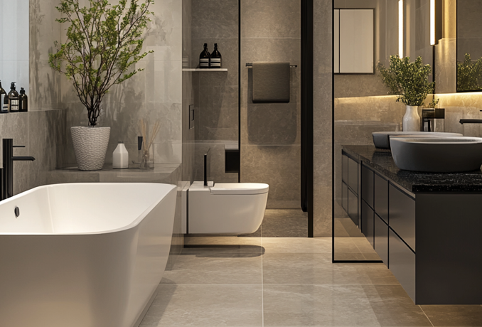 Ceramic Tile Bathroom Series